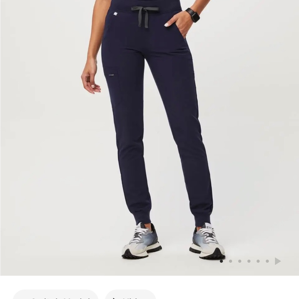 Women's Navy Jogger Scrubs Pants